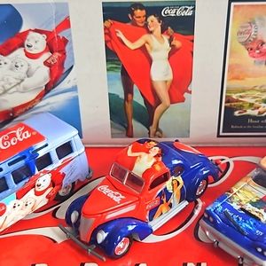 Vintage Johnny Lightening 2003 diecast poster car collection